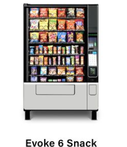 Snack Machines from QM - Evoke, Mercato and AMS Snack Machines